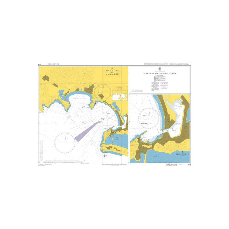 Admiralty - 1979 - Manzanillo and Approaches