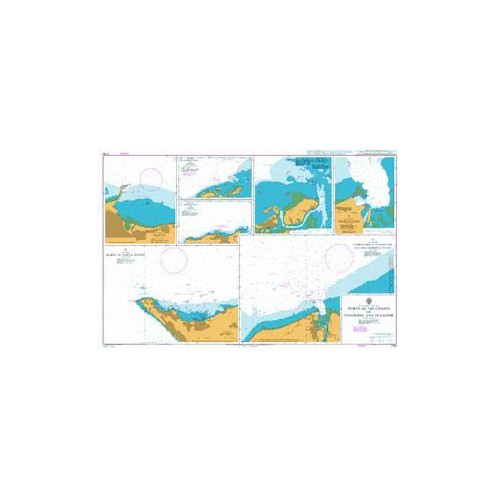 Admiralty - 2799 - carte marine - Ports des côtes de Colombie et d'Équateur