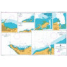 Admiralty - 2799 - carte marine - Ports des côtes de Colombie et d'Équateur