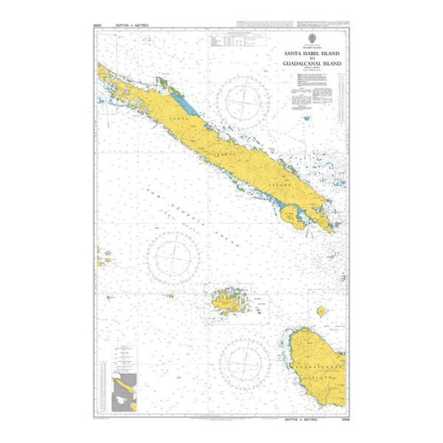 Admiralty - 3996 - Santa Isabel Island to Guadalcanal Island