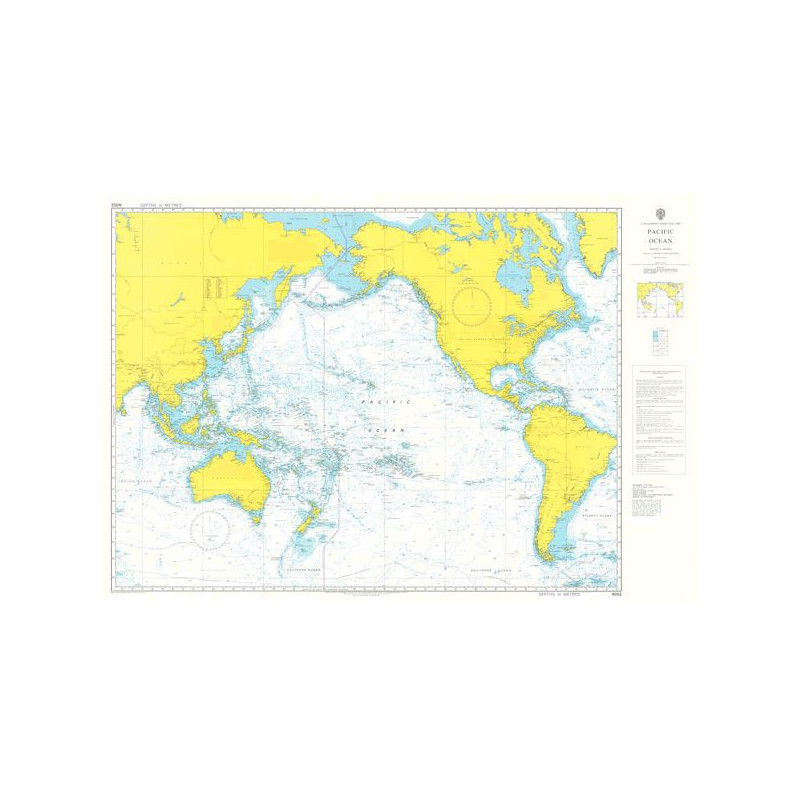 Admiralty - 4002 - A Planning Chart for the Pacific Ocean