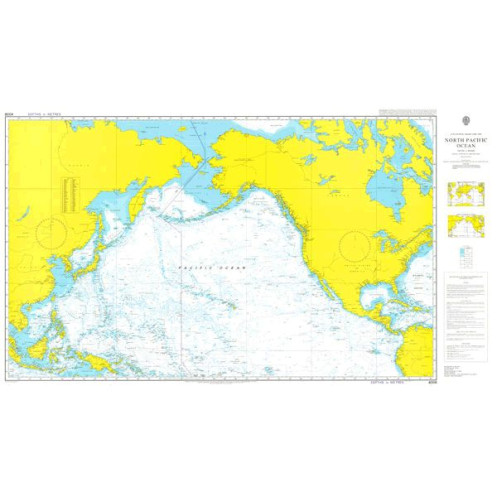 Admiralty - 4008 - A Planning Chart for the North Pacific Ocean