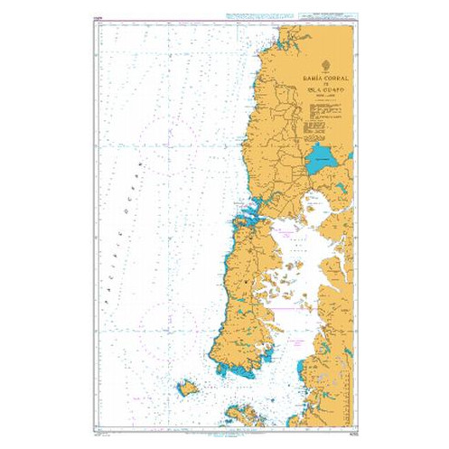 Admiralty - 4250 - nautical chart - Bahia Corral to Isla Guafo