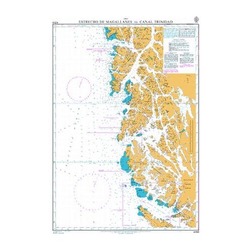 Admiralty - 4259 - Estrecho de Magallanes to Canal Trinidad