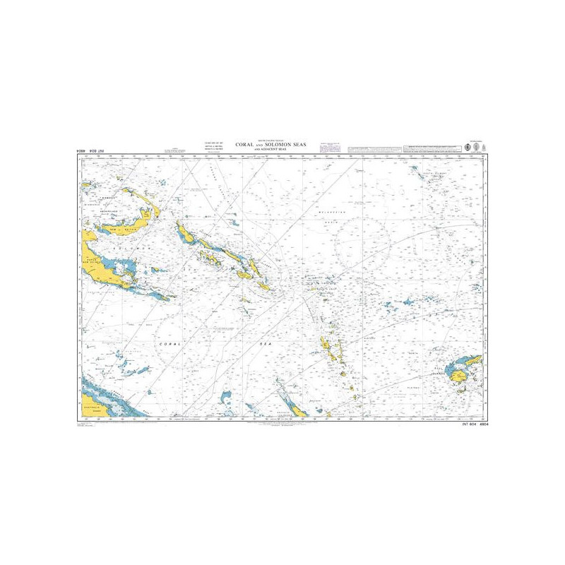 Admiralty - 4604 - Coral and Solomon Seas and Adjacent Seas