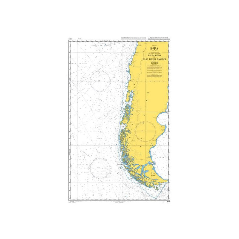 Admiralty - 4609 - Valparaiso to Islas Diego Ramirez