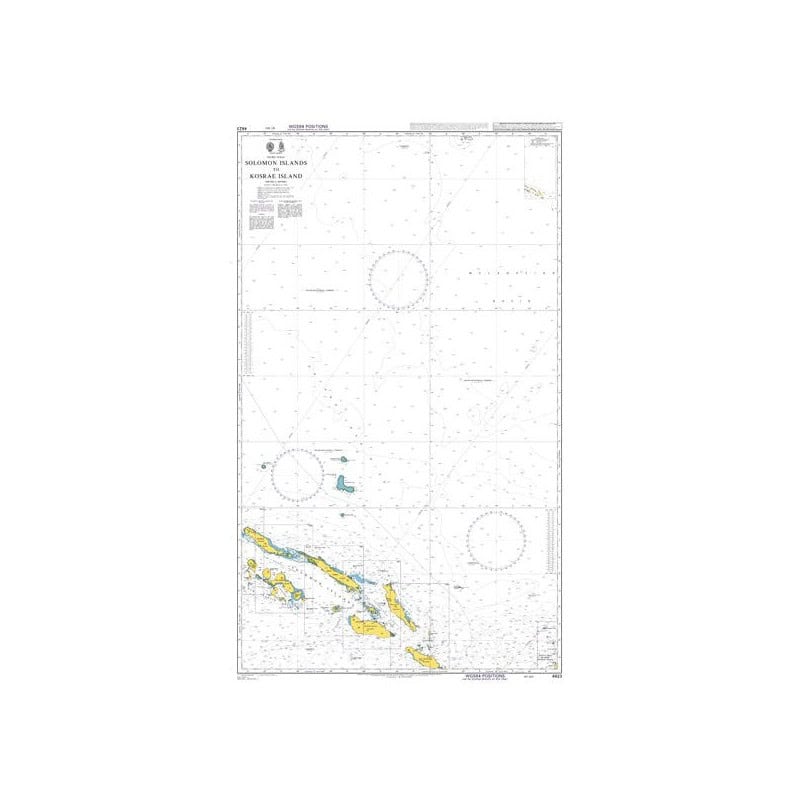 Admiralty - 4623 - Solomon Islands to Kosrae Island