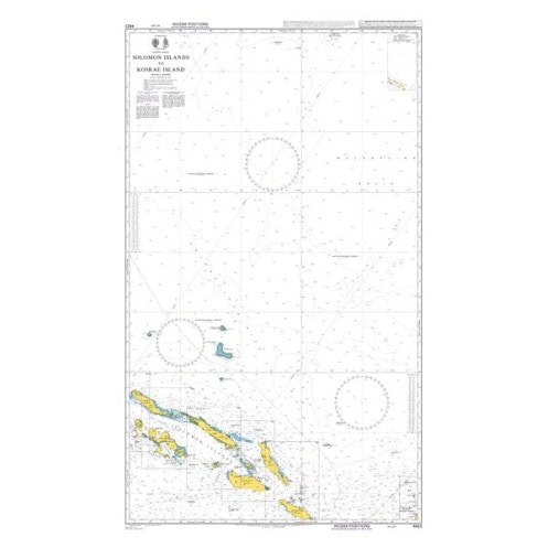 Admiralty - 4623 - Solomon Islands to Kosrae Island Admiralty - 4623 - Solomon Islands to Kosrae Island