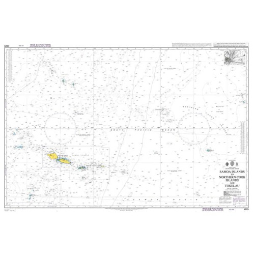Admiralty - 4629 - Samoa Islands to Northern Cook Islands and Tokelau Admiralty - 4629 - Samoa Islands to Northern Cook Islands and Tokelau