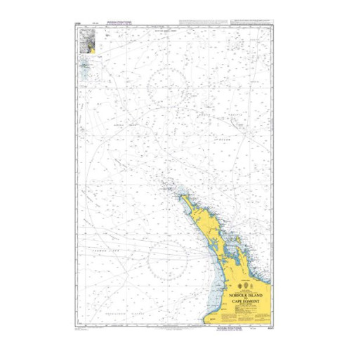Admiralty - 4641 - Norfolk Island to Cape Egmont