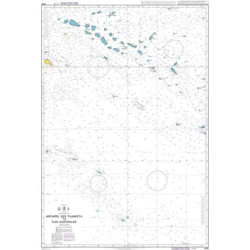 Admiralty - 4656 - Archipel des Tuamotu to Iles Australes