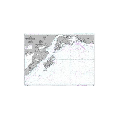 Admiralty - 4976 - carte marine - Du cap Saint-Élie aux îles Shumagin