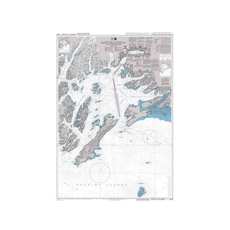 Admiralty - 4979 - Prince William Sound and Approaches