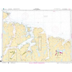Kartverket - 116 - Sor-Varanger. Bugoynes - Grense Jakobselv