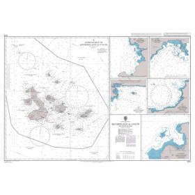 Admiralty - 1375 - A Approaches to Archipielago de Colon (Galapagos Islands)