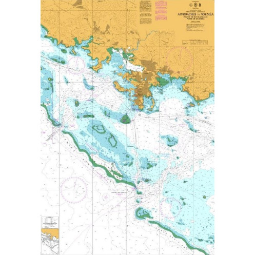 Admiralty - 2463 - Approaches to Noumea Passes de Boulari and Passe de Dumbea
