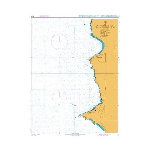 Admiralty - 4222 - Approaches to Caletas Patillos and Patache