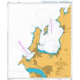 Admiralty - 4247 - Approaches to Bahia Concepcion and Bahia San Vicente