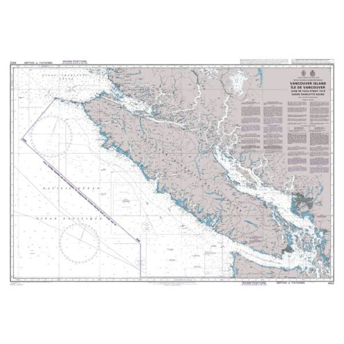 Admiralty - 4922 - Juan de Fuca Strait to / a Queen Charlotte Sound