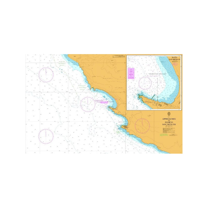 Admiralty - 1115 - Approaches to Puerto San Nicolas