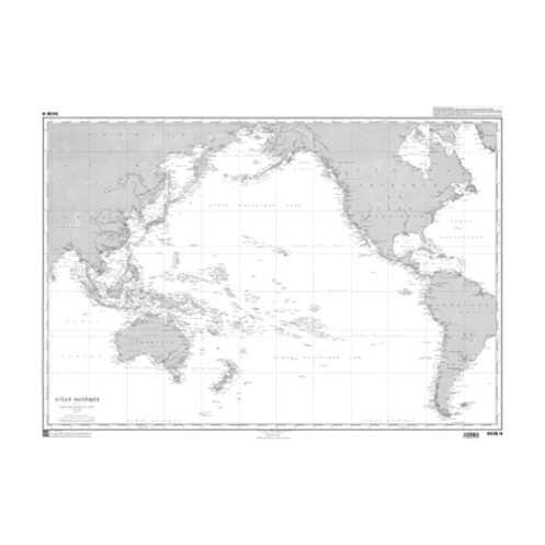 Shom - 5438HSA - Océan Pacifique