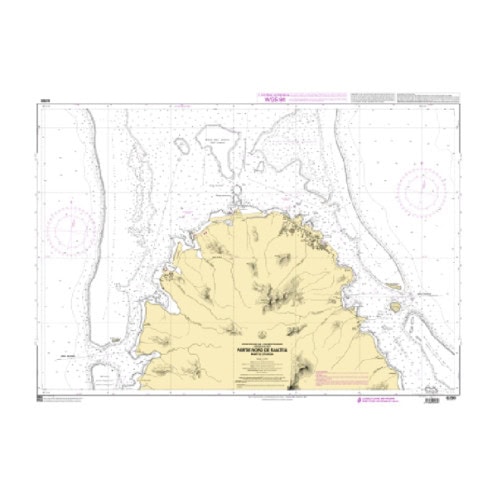 Shom C - 6280 - Partie Nord de Raiatea - Port d'Uturoa