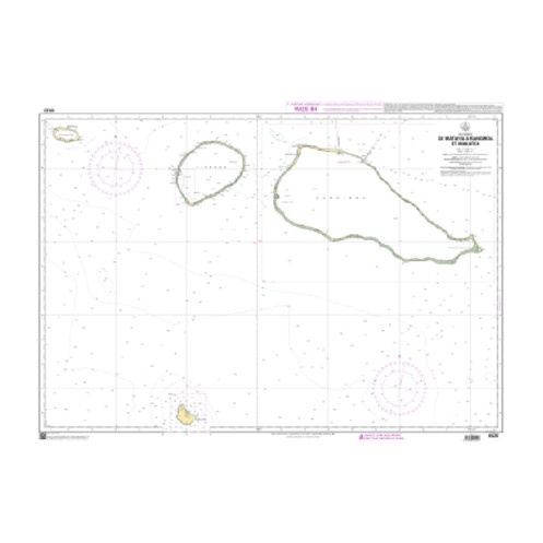 Shom C - 6420 - De Mataiva à Rangiroa et Makatea