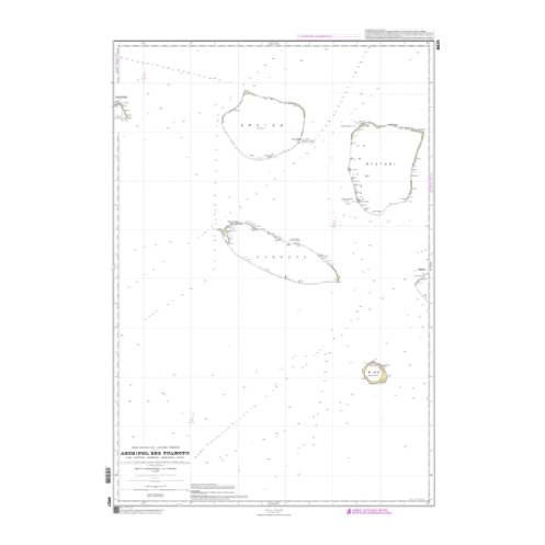 Shom C - 6421 - Îles Tuamotu