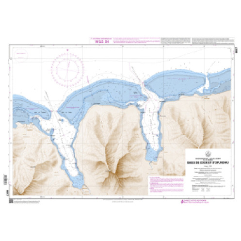 Shom C - 6657 - Baies de Cook et d'Opunohu Shom C - 6657 - Baies de Cook et d'Opunohu