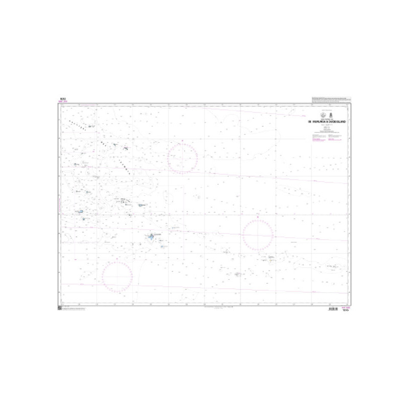 Shom C - 7370 - De Mururoa à Ducie Island