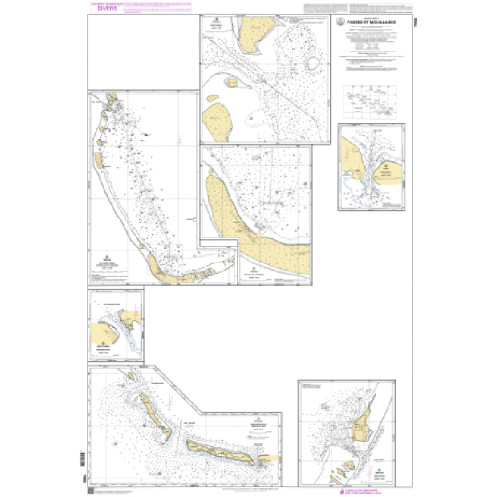 Shom C - 7455 - Archipel des Tuamotu - Passes et Mouillages Shom C - 7455 - Archipel des Tuamotu - Passes et Mouillages