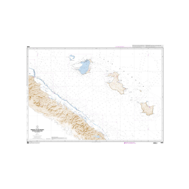 Shom C - 6686 - Nouvelle-Calédonie (partie Sud-Est) - Iles Loyauté