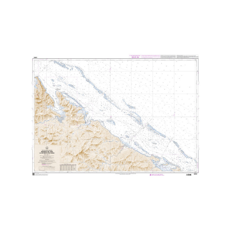 Shom C - 6949 - Abords de Thio - Du Cap Bégat à l'île Toupéti