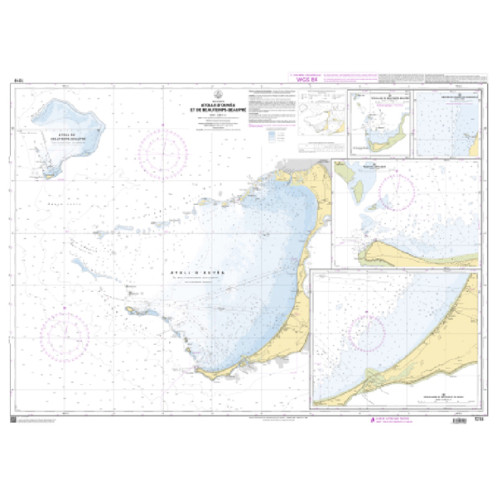 Shom C - 7218 - Atolls d'Ouvéa et de Beautemps-Beaupré