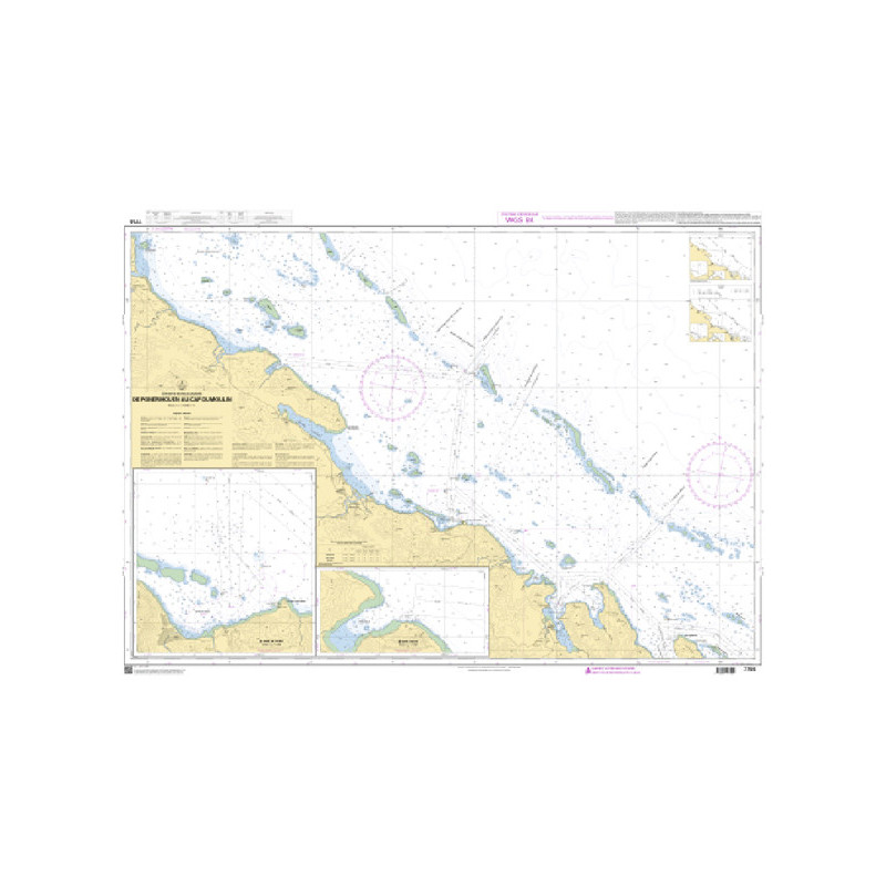 Shom C - 7755 - De Ponérihouen au Cap Dumoulin