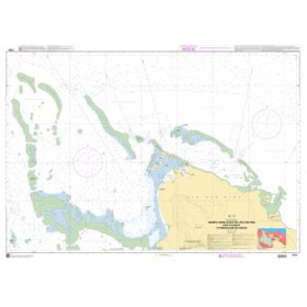 Shom C - 7764 - Abords Nord-Ouest de l'île des Pins - Baie de Gadji et mouillage de Uapan