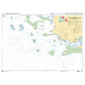 Shom C - 7763 - Abords Sud-Ouest de l'île des Pins - Baies de Kuto et de Kanuméra