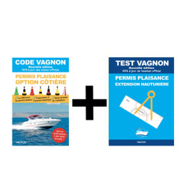 Code Vagnon - Pack permis plaisance option côtière : code + test