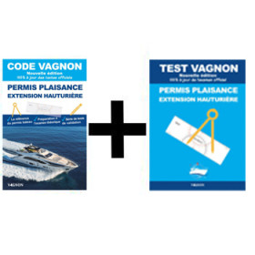 Code Vagnon - Pack permis plaisance extension hauturière : code + test