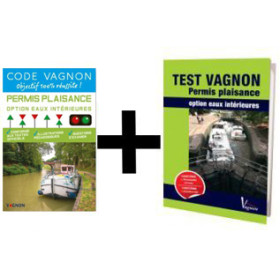 Code Vagnon - Pack permis plaisance option eaux intérieures : code + test