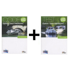 Code Rousseau - Pack permis plaisance option eaux intérieures : code + test