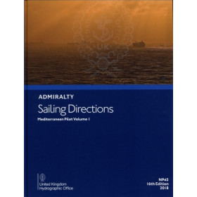 Admiralty - NP045 - Sailing directions: Mediterranean Vol. 1