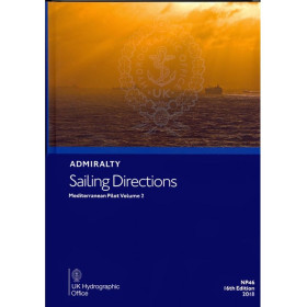 Admiralty - NP046 - Sailing directions: Mediterranean Vol. 2