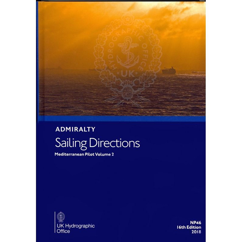 Admiralty - NP046 - Sailing directions: Mediterranean Vol. 2