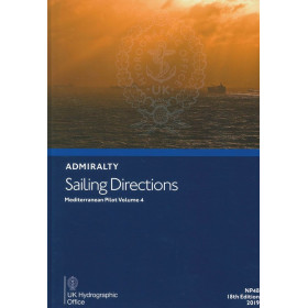 Admiralty - NP048 - Sailing directions: Mediterranean Vol. 4