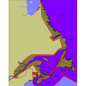 SHC - CAAT105F - Cape Canso à Cape Sable (y compris l'île de Sable), 2014