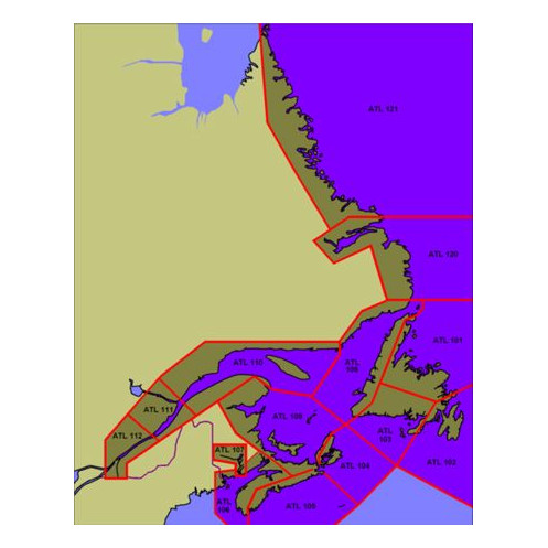 SHC - ATL 102E - Terre-Neuve, Côtes Est et Sud, 2008