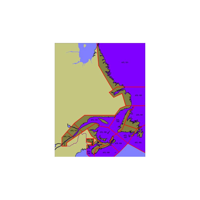 SHC - ATL 106E - Gulf of Maine et baie de Fundy, 2001