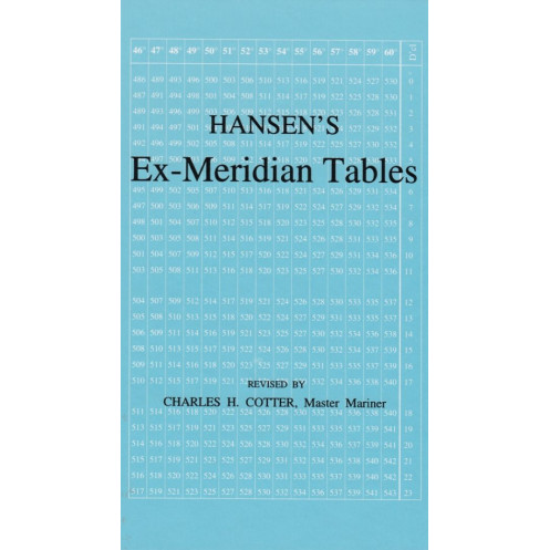 Brown, Son & Ferguson Ltd - NAT0090 - Hansens Improved Ex-Meridian Tables