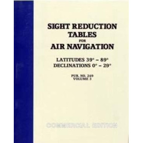 Celestaire - SRPUB249V3 - Sight Reduction Tables for Air Navigation Vol.3